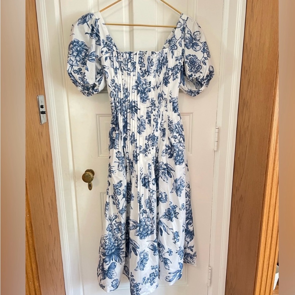 Abercrombie Emerson Floral Puff Sleeve Dress
